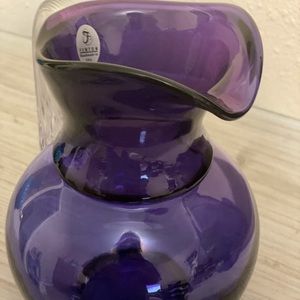 Fenton Amethyst Pitcher